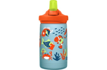Image of CamelBak Eddy Stainless Vacuum Insulated Water Bottle, School of Fish, 12 oz, 2752401035