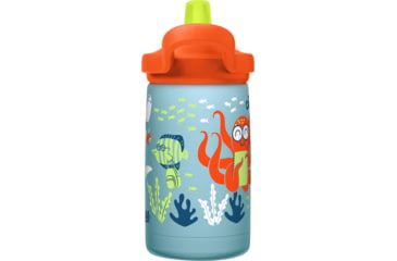 Image of CamelBak Eddy Stainless Vacuum Insulated Water Bottle, School of Fish, 12 oz, 2752401035