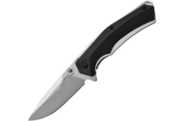 Image of Camillus Knives Linerlock Folding Knife, 3.25 titanium coated 3Cr13 stainless blade, Black GFN handle, 19400