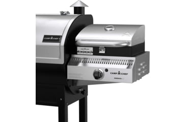 Image of Camp Chef 14in Sidekick Sear w/ Stainless Steel Bbq Box, 14in, Silver/Black, PG14BB