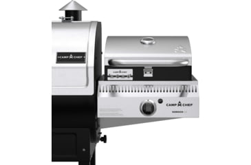 Image of Camp Chef 14in Sidekick Sear w/ Stainless Steel Bbq Box, 14in, Silver/Black, PG14BB