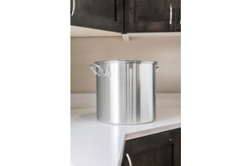 Image of Camp Chef 24 Quart Aluminum Fry Pot &amp; Basket, Silver, DP24
