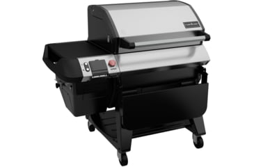 Image of Camp Chef Apex Pellet Grill Folding Front Shelf, 24 in, Black, PG24HGFS