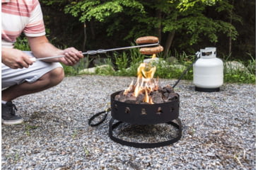 Image of Camp Chef Compact Propane Fire Ring, Black, GCLOGM
