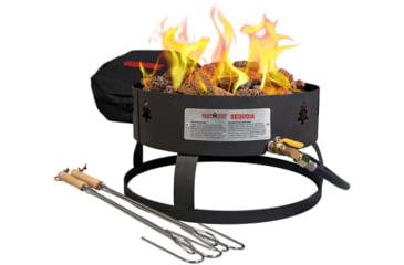 Image of Camp Chef Compact Propane Fire Ring, Black, GCLOGM