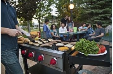 Image of Camp Chef Flat Top Grill w/Flat Top Griddle and Grill Grates, 31.5in x 19.5in, FTG600
