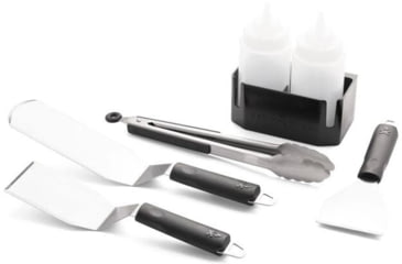 Image of Camp Chef Griddle Essentials 7 Piece Kit, Stainless Steel/Black, SPSET7