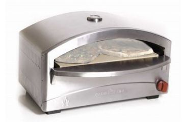 Image of Camp Chef Italia Artisan Stand Alone Pizza Oven, Silver PZOVEN