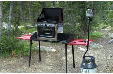 Image of Camp Chef Large Utility Table, Rectangle, 4 Legs, 38in. x 16in. x 26.0in. CT38LWCC