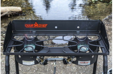 Image of Camp Chef Maximum Output Outdoorsman Stove, 2 x Burner, Black, EX280LW