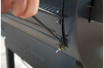 Image of Camp Chef Pellet Grill &amp; Smoker Collapsible Front Shelf, 21.8 L x 11.2 W, Silver, PGSHELF