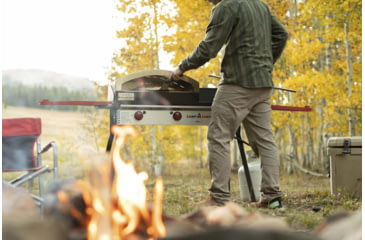 Image of Camp Chef Pro 90X - 3 Burner Stove, Black and Red, PRO90X