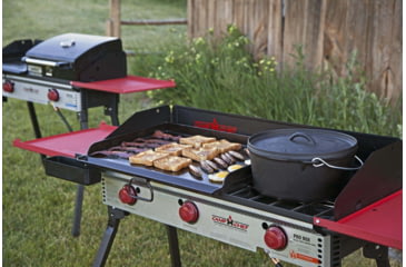 Image of Camp Chef Pro 90X - 3 Burner Stove, Black and Red, PRO90X