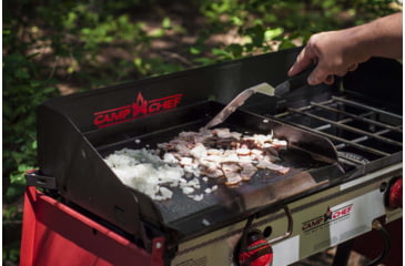 Image of Camp Chef Professional 16in x 15in Steel Griddle, 16in Length x 15in Width Griddle, Black, SG30