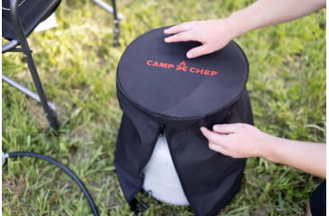 Image of Camp Chef Propane Tank 20lb Cover, Black, PTCOVER