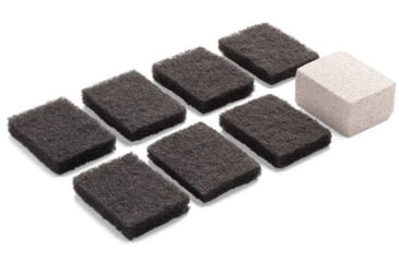 Image of Camp Chef Replacement Scouring Pad And Griddle Stone Kit, Black, SCP8