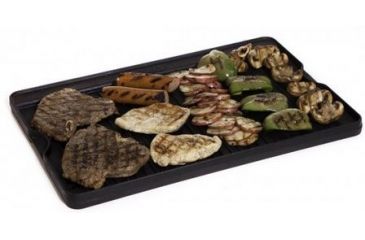 Image of Camp Chef Reversible Pre-seasoned Cast Iron Grill - Griddle 24in., Griddle CGG24BCC