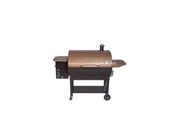 Image of Camp Chef Smokepro Lux Pellet Grill W/ Penny Vein Lid &amp;  Hopper Lid, Bronze PG36LUXB