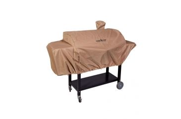 Image of Camp Chef Smokepro Pellet Grill Patio Cover, 36 In, Khaki Tan, PCPG36