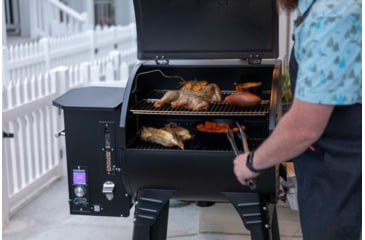 Image of Camp Chef SmokePro SG 24 Wi-Fi Pellet Grill, Black, PG24SGC