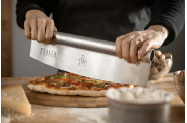 Image of Camp Chef Stainless Steel Rocking Pizza Cutter, Silver, PZC14