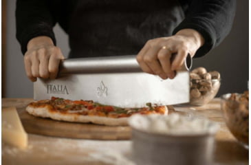 Image of Camp Chef Stainless Steel Rocking Pizza Cutter, Silver, PZC14