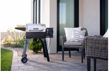 Image of Camp Chef Woodwind Wi-Fi 20 Pellet Grill, Stainless/Black, PG20CT