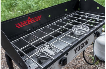 Image of Camp Chef Yukon Burner, 2 x Burner, Red/Silver/Black, YK60LW