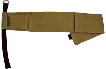 Image of Campcraft Outdoors Axe &amp; Saw Sling, Khaki, Waxed Cotton Canvas, CCSAB