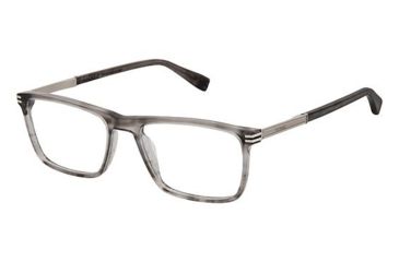 Image of Canali 309 Progressive Prescription Eyeglasses - Frame Grey, Size 53/17mm CO30902