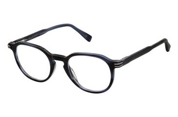 Image of Canali 314 Prescription Eyeglasses - Frame Blue Tortoise, Size 49/21mm CO31403