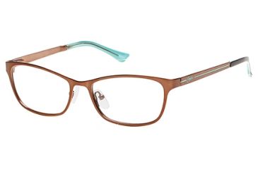Image of Candies CA0126 Eyeglass Frames - Matte Dark Brown Frame Color