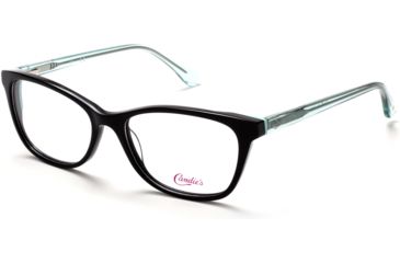 Image of Candies CA0176 Eyeglass Frames - Shiny Black Frame Color
