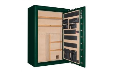 Image of Cannon Safe Commander 43 Fireproof Gun Safe, 72x40x28in - Hammertone, Green CO43-H4FDC-13