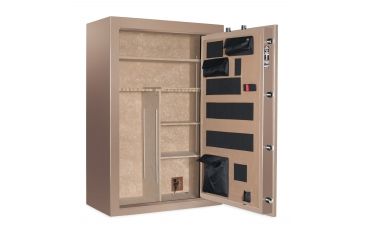 Image of Cannon Safe Deluxe 33 Fireproof Gun Safe, 60x40x24in - Hammertone, Beige CA33-H3FDC-13