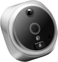 Image of Cannon Security Products Digital Door Viewer with Video and Audio Recorder, Silver DV01P