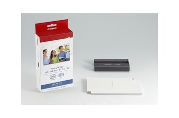 Image of Canon KP-108IN Color Ink/Paper Set KP-108IN 4 x 6, 108 Sheets 3115B001