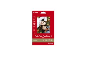 Image of Canon Glossy II Photo Paper Plus 5 x 7, 20 Sheets 2311B024