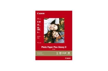 Image of Canon Glossy II Photo Paper Plus 8 x 10, 20 Sheets 2311B025
