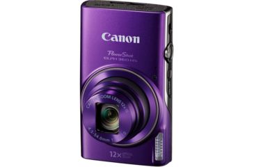 Image of Canon PowerShot ELPH 360 20.2MP HS Digital Camera Kit, Purple 1081C001