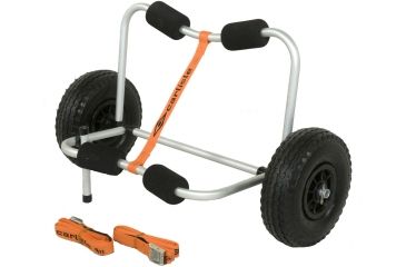 Image of Carlisle Oar Canoe,Kayak Cart Silver,Black 0113322716
