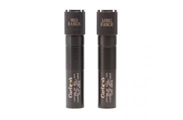 Image of Carlson's Choke Tubes Beretta Optima HP 20 Gauge Delta Waterfowl Mid Range/Long Range Choke Tubes, Black, Pack of 2, 07671