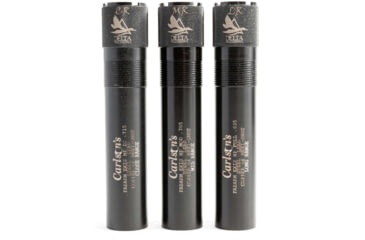 Image of Carlson's Choke Tubes Delta Waterfowl 12 Gauge Choke Tube, Fabarm, HP, Close Range / Mid-Range / Long-Range Set, Black, 07759