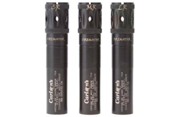 Image of Carlsons Choke Tubes Cremator Ported 12 Gauge Beretta Optima HP Waterfowl Choke Tubes - 3 Pack Close Range, Medium Range &amp; Long Range, Black, 11569