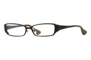 Image of Carmen Marc Valvo CM Etta SECM ETTA00 Progressive Prescripton Eyeglasses - Onyx SECM ETTA005345 BK