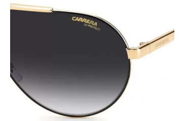 Image of Carrera 1033/S Sunglasses, Gold Red Frame, Grey Shaded Lens, 716736298559