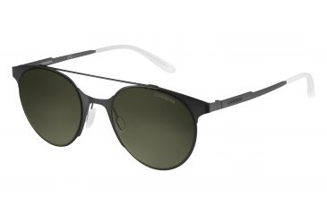 Image of Carrera 115/S Sunglasses CA115S-0003-QT-5021 - Matte Black Frame, Green Lenses, Lens Diameter 50mm, Distance Between Lenses 21mm