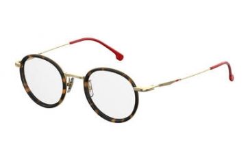 Image of Carrera 163/V/F Progressive Prescription Eyeglasses CA163VF-0086-4722 - Dark Havana Frame, Lens Diameter 47mm, Distance Between Lenses 22mm