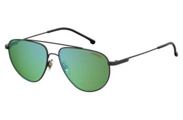 Image of Carrera 2014T/S Prescription Sunglasses CA2014TS-07ZJ-MT-5614 - Frame Color Black/Green, Lens Diameter 56 mm