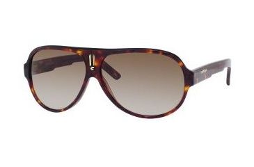 Image of Carrera 25 Sunglasses - Dark Havana Frame, Brown Gradient Lenses CA25S008ECC